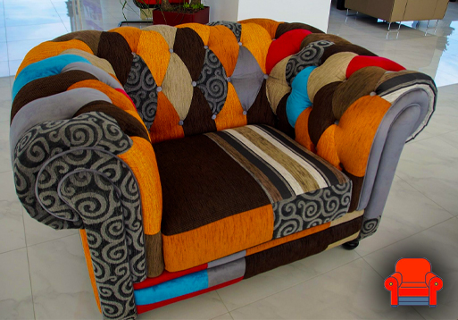 Перетяжка кресла