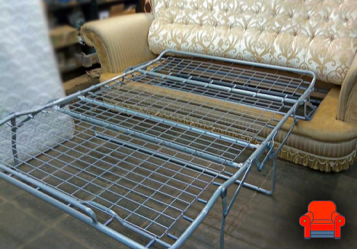 Американская раскладушка на сетке